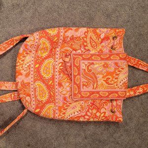 Vera Bradley Sherbert Backpack - Retired Pattern